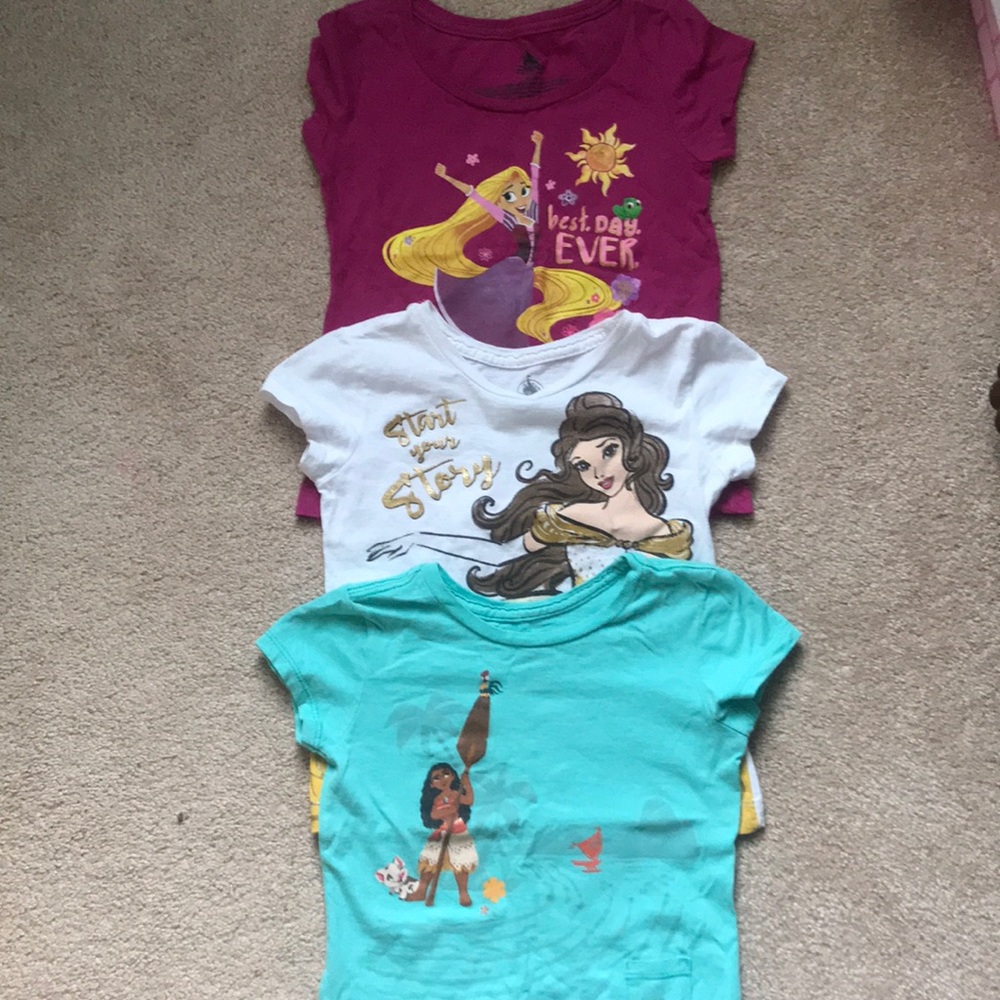 Disney princesses t-shirts